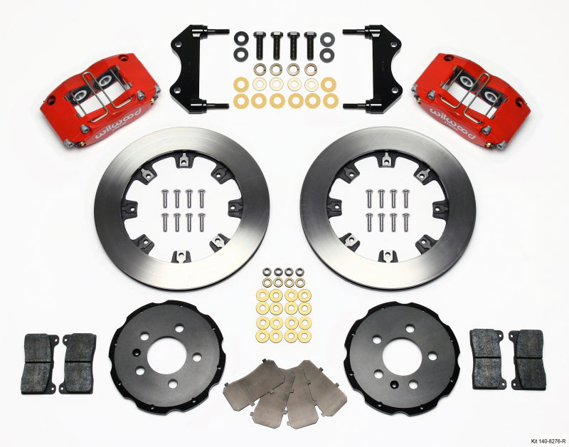 Wilwood Dynapro Radial Front Kit 12.19in Red 99-03 Jetta IV & Golf IV 140-8276-R 140-8276-R Photo - Primary