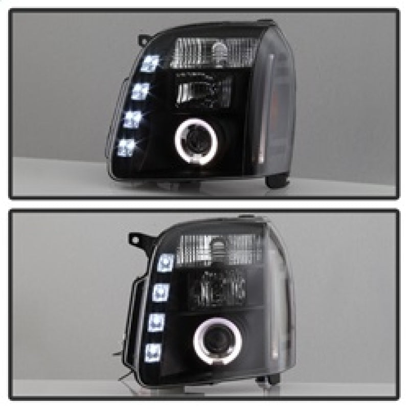 Spyder GMC Yukon 07-14/GMC Yukon Denali 07-14Projector Headlights LED Halo LED Blk PRO-YD-GY07-HL-BK 5029331 5029331 Photo - Unmounted