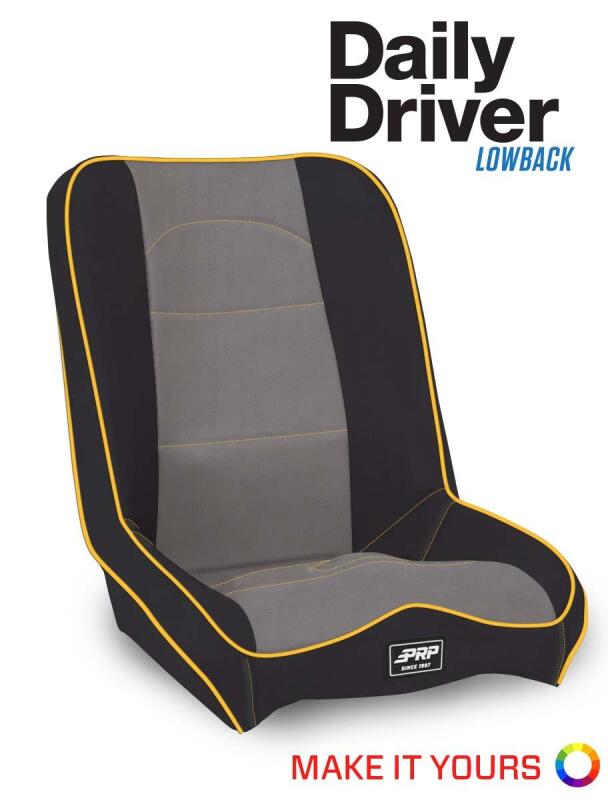 PRP Seats PRP Daily Driver Low Back Suspension Seat A140112 A140112 Photo - Primary