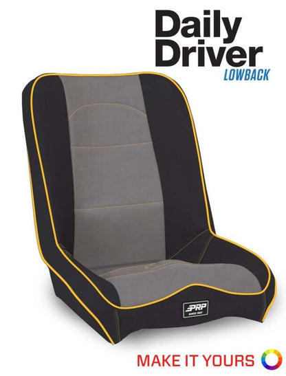 PRP Seats PRP Daily Driver Low Back Suspension Seat A140112 A140112 Photo - Primary
