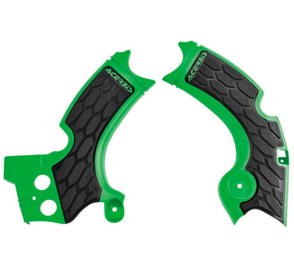 Acerbis Frame Grds X-Grip Kaw Grn/Blk 2657591089 2657591089 Photo - Primary
