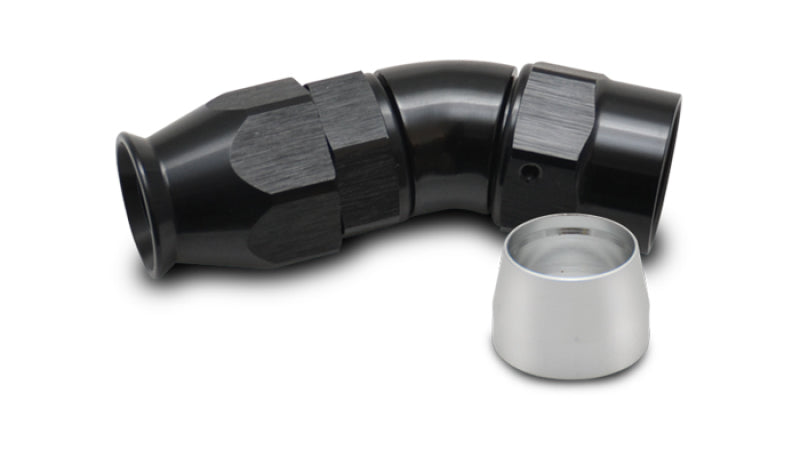 Vibrant Aluminum 30 Degree One Piece Hose End for PTFE Lined Hose (Size -12AN) 28312 28312 Photo - Primary