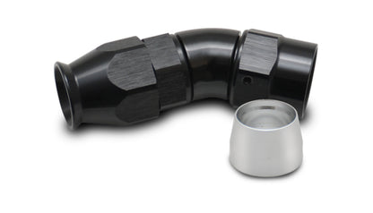 Vibrant Aluminum 30 Degree One Piece Hose End for PTFE Lined Hose (Size -12AN) 28312 28312 Photo - Primary