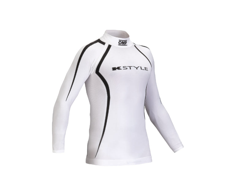 OMP KS Spring White Long Sleeved Shirt - Size Medium (M/L) KE0-3012-A01-020-ML KE0-3012-A01-020-ML Photo - Primary