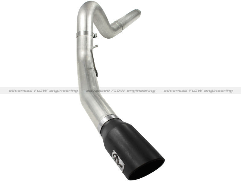 aFe  POWER Large Bore-HD 5" 409 SS DPF-Back Exhaust System 49-43054-B Photo - Primary