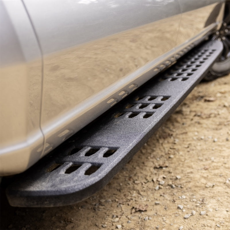 Ford Racing 15-21 Ford F-150 Crew Cab / 17-21 F-Super Duty Crew Cab Rock Slider Steps M-16450-FSORB M-16450-FSORB Photo - Primary