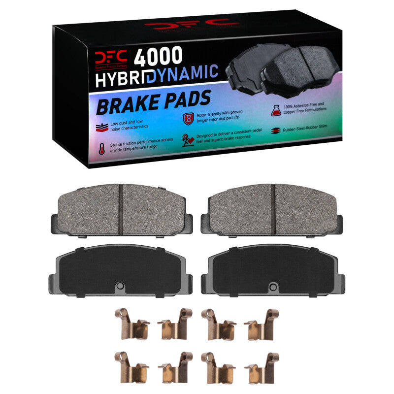 DFC DFC 4000 HybriDynamic Brake Pads Brakes, Rotors & Pads Brake Pads - OE main image