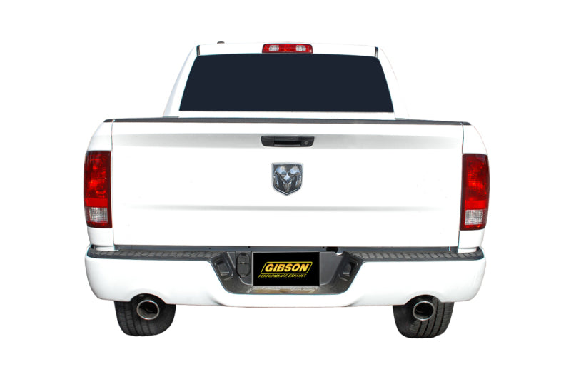 Gibson 11-18 Ram 1500 Big Horn 5.7L 2.5in Cat-Back Dual Split Exhaust - Stainless 66565 66565 Illustration Guide