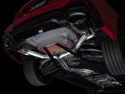 AWE Tuning 21-23 Audi C8 RS6/RS7 SwitchPath Cat-back Exhaust - Diamond Black Tips 3025-33776 3025-33776 Photo - Mounted
