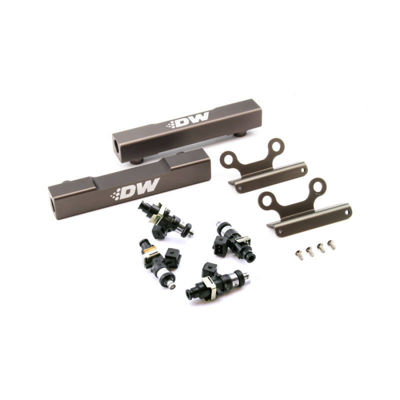 DeatschWerks Subaru upgrade fuel rails and 1500cc injectors 6-102-1500 Photo - Primary