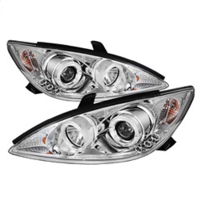 Spyder Toyota Camry 02-06 Projector Headlights LED Halo LED Chrome High H1 Low H1 PRO-YD-TCAM02-HL-C 5064318 5064318 Photo - Primary