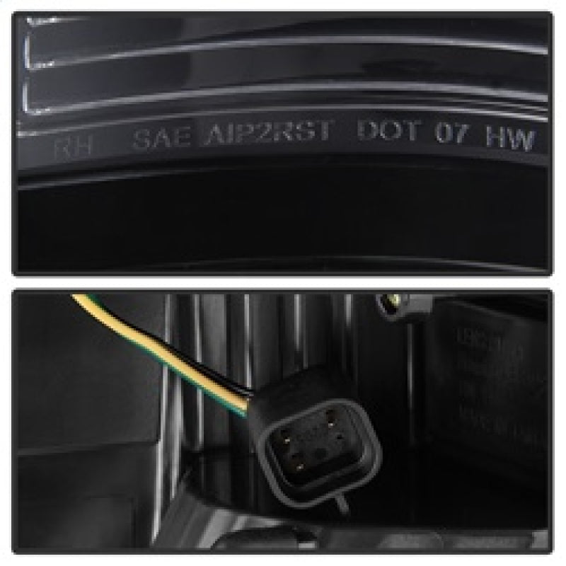 SPYDER xTune 13-18 Dodge Ram 1500 LED Tail Lights - Black (ALT-ON-DRAM13V2-LBLED-BK) 9041013 9041013 Photo - Unmounted