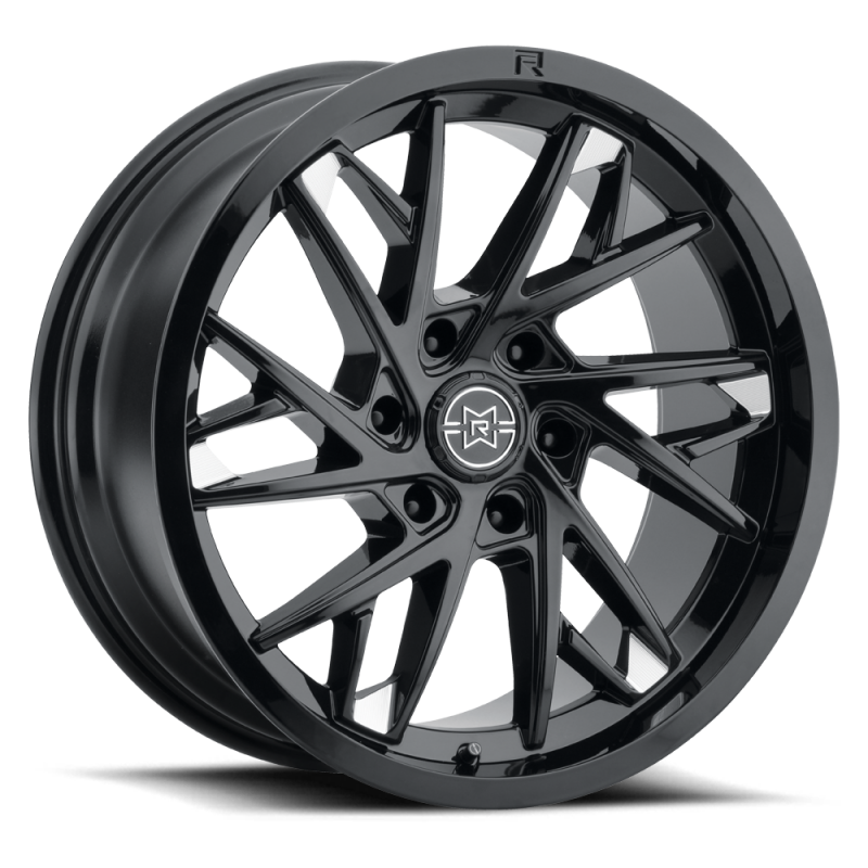 Raised Wheels Method Raised MR801 20x10 / 8x180 BP / -18mm Offset / 124.1mm Bore - Gloss Black Milled Wheel MR80121088518N MR80121088518N Photo - Primary