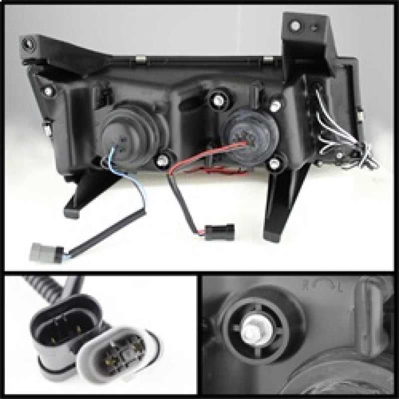 Spyder Chevy Colorado 04-12 Projector Headlights Halogen- LED Halo Chrm PRO-YD-CCO04-HL-C 5074157 5074157 Photo - Primary