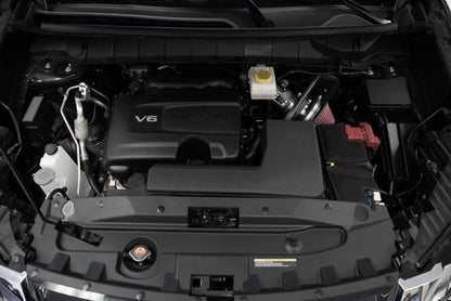 K&N Engineering K&N 22-23 Nissan Pathfinder Performance Air Intake System 77-6019KC 77-6019KC Photo - Mounted