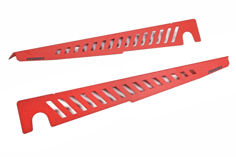 Perrin Performance Perrin 22-23 Subaru WRX Fender Shroud Set - Red PSP-ENG-551RD