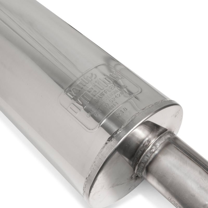 Banks Power 98-04 Ford 5.4/6.8L Truck Muffler - 3.5in X 3.5in S/S 52428 52428 Photo - Unmounted