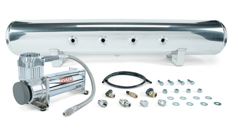 Air Lift Performance 5 Gal Polished Tank & VIAIR 444C Comp  - (No Mgmt System Included) 27804 27804 Photo - Primary