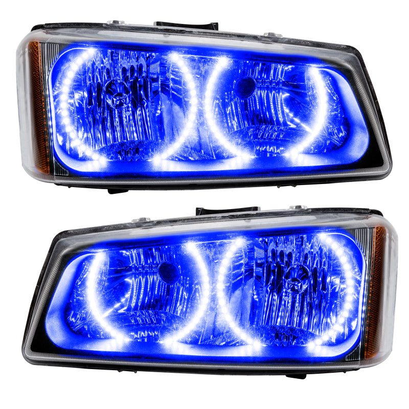 ORACLE Lighting 03-06 Chevrolet Silverado Pre-Assembled LED Halo Headlights -Blue 7197-002 7197-002 Photo - Primary