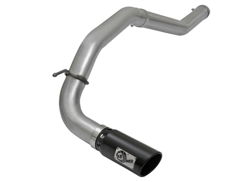 aFe  POWER LARGE BORE HD 4" DPF-Back SS Exhaust System w/Black Tip 49-46113-B Photo - Primary