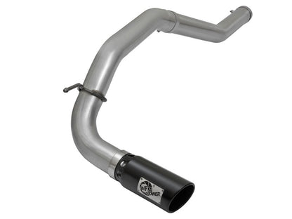 aFe  POWER LARGE BORE HD 4" DPF-Back SS Exhaust System w/Black Tip 49-46113-B Photo - Primary