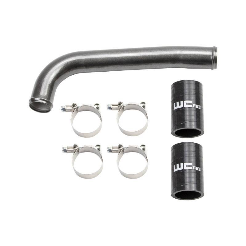 Wehrli 01-05 Chevrolet 6.6L LB7/LLY Duramax Upper Coolant Pipe - Gloss Black WCF100860-GB WCF100860-GB User 1