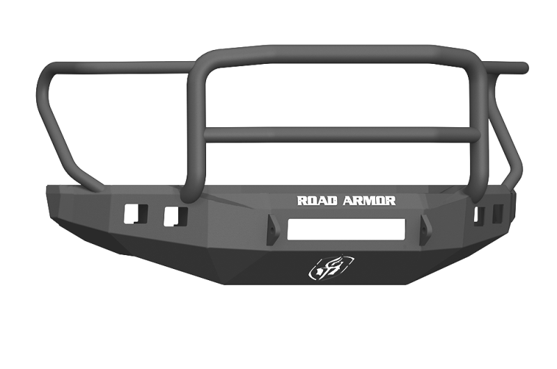 Road Armor 17-20 Ford F-250 Stealth Wide Fender Flare Front Bumper w/Lonestar Guard - Tex Blk 61745B-NW 61745B-NW Photo - Primary