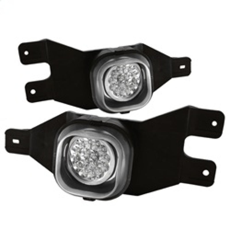 Spyder Ford F250/F350 99-04/Ford Excursion 00-05 LED Fog Lights w/Switch Clear FL-LED-FF25001-C 5015648 5015648 Photo - Primary
