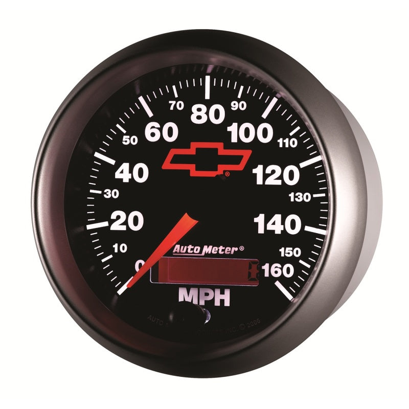 Autometer Speedometer 3-3/8in, 0-160 MPH, Elec. Programmable - Bowtie Black 3688-00406 3688-00406 User 3
