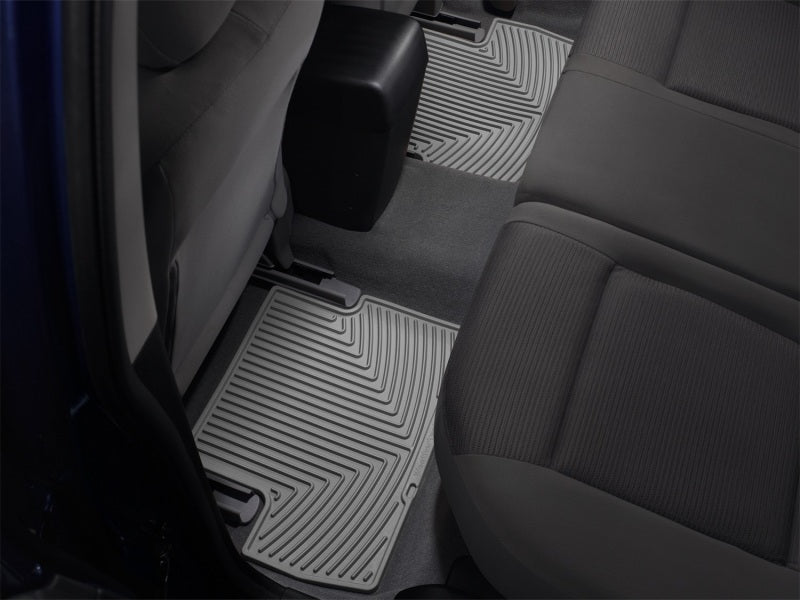 WeatherTech WT Rubber Mats - Rear - Grey Floor Mats Floor Mats - Rubber main image