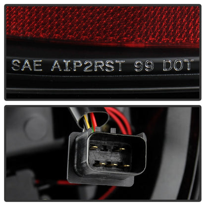 Spyder 99-04 Jeep Grand Cherokee - Light Bar Led Tail Lights - Black - ALT-YD-JGC99V3-BK 5086143 5086143 Photo - Unmounted