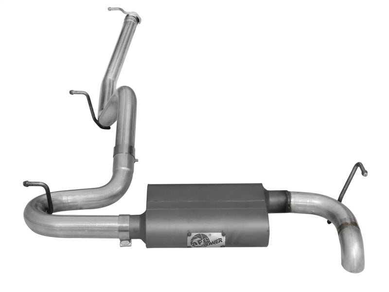aFe  POWER 49-08043 Scorpion  Aluminized Steel Cat-Back Exhaust System 49-08043 Photo - Unmounted