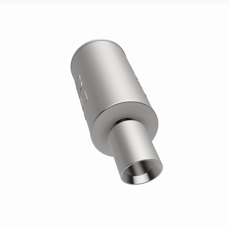 MagnaFlow 7" Round Center/Center Performance Muffler With Tip 14826 360 Degree Image Set