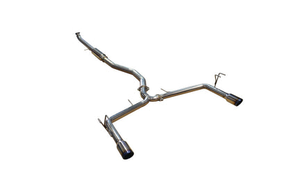 Injen 16-20 Honda Civic 1.5L Turbo 4Cyl (Sedan) 63mm SS Cat-Back Exhaust w/ Dual Burnt Titanium Tips SES1572TT SES1572TT Photo - Primary