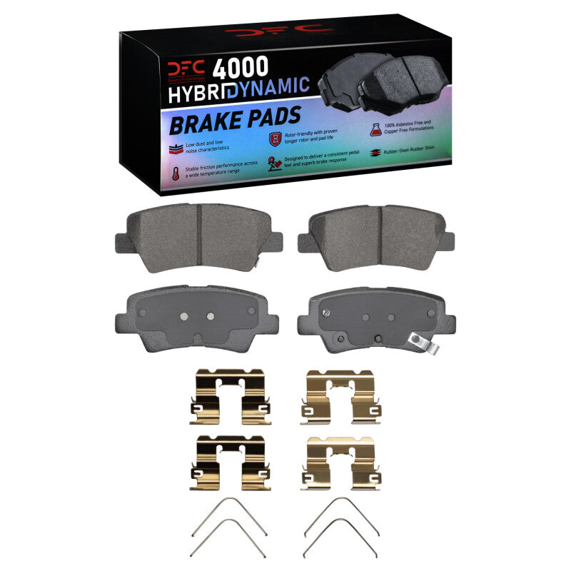 DFC DFC 4000 HybriDynamic Brake Pads Brakes, Rotors & Pads Brake Pads - OE main image