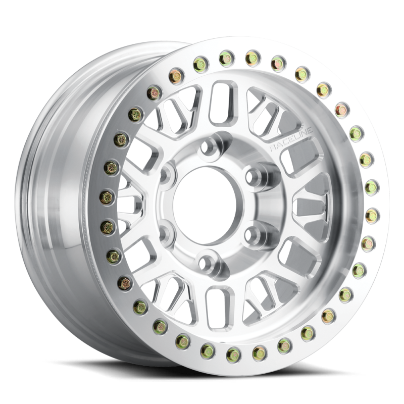 Raceline RT951F Ryno 17x9in / 8x165.1 BP / -12mm Offset / 130.81mm Bore - Machined Beadlock Wheel RT951F-79080-12 RT951F-79080-12 Photo - Primary