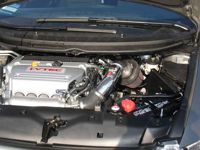 Injen Black Short Ram Intake 06-09 Civic Si 2.0L 4 Cyl Coupe & Sedan SP1577BLK Photo - Mounted