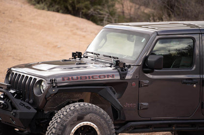 DV8 Offroad 18-22 Jeep Gladiator JT Cowl Light Bar Bracket LBJL-04 LBJL-04 User 9