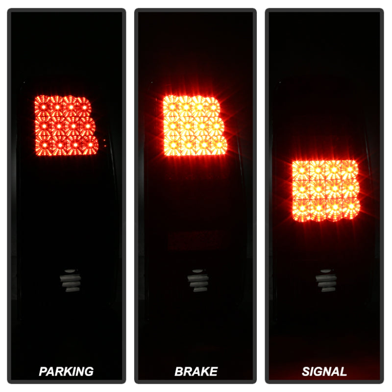 Spyder Chevy Suburban/Tahoe 1500/2500 00-06/GMC Yukon LED Tail Lights Black ALT-YD-CD00-LED-BK 5001528 5001528 User 1