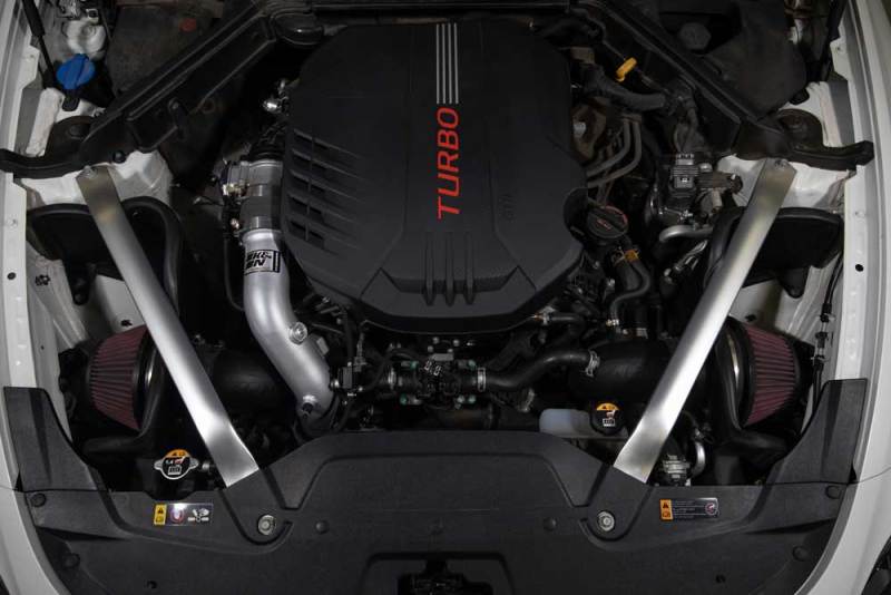 K&N Engineering K&N 19-21 Kia Stringer  V6-3.3L Charge Pipe Kit 77-1014KS 77-1014KS Photo - Mounted
