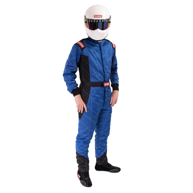 RaceQuip Blue Chevron-5 Suit SFI-5 - Medium 91609239 91609239 User 1