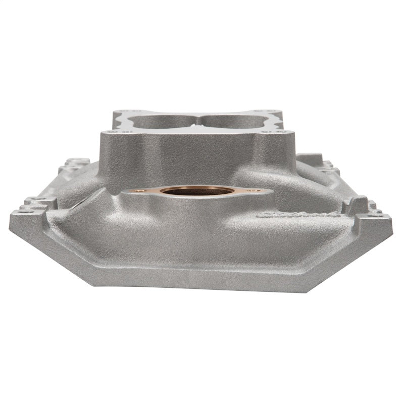 Edelbrock Manifold Marine Chevy V6 Vortec 1996-Pres W/Brass 2519 Photo - Unmounted