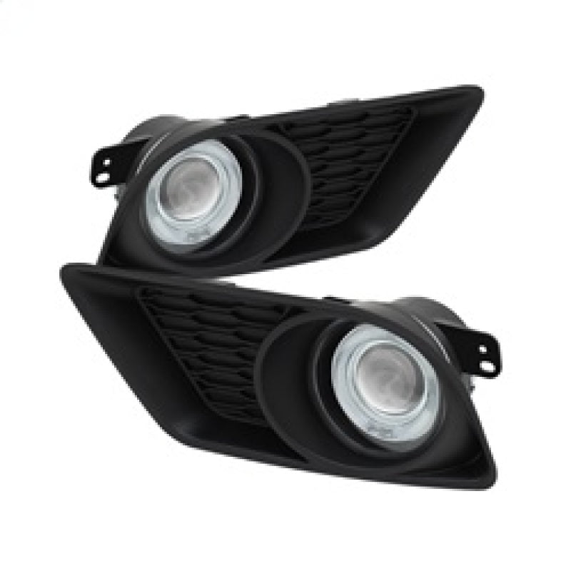 Spyder Dodge Charger 2011-2014 Halo Projector Fog Lights w/Switch Clear FL-P-DCH2011-C 5073273 5073273 Photo - Primary