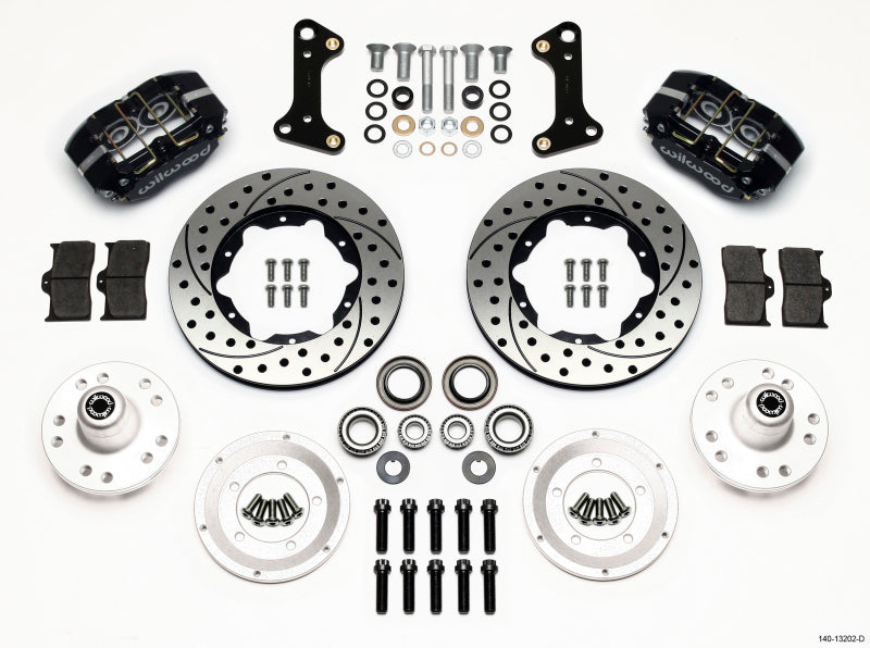 Wilwood DP-DB Front Kit, 11.00", Drilled, 67-69 Camaro, 64-72 Nova, Chevelle 140-13202-D Photo - Primary