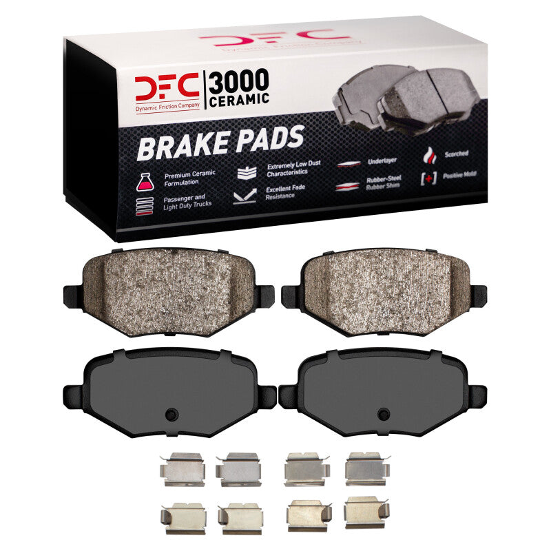 DFC DFC 5000 Advanced Ceramic Brake Pads Brakes, Rotors & Pads Brake Pads - OE main image