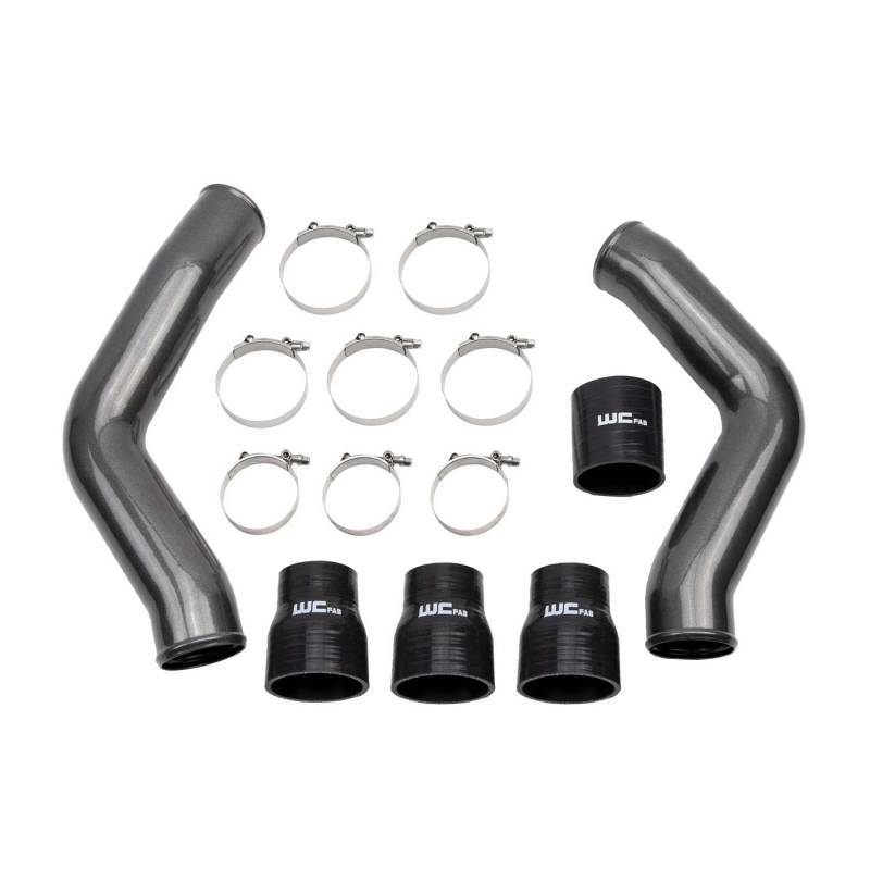 Wehrli 13-18 Ram 6.7L Cummins 3.5in Intercooler Pipes Kit - Bengal Blue WCF100423-BB