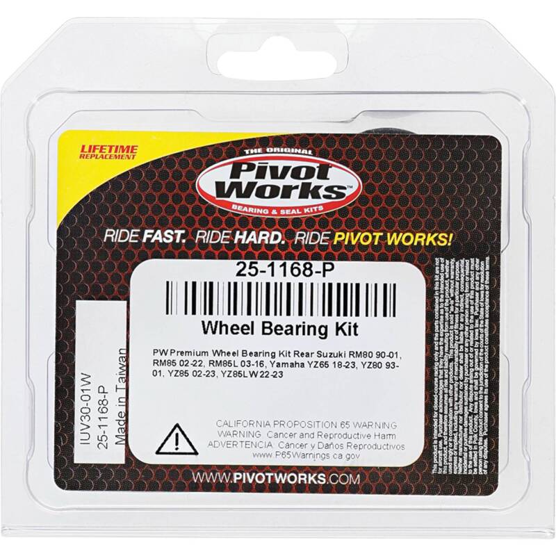 Pivot Works Pw Premium Wheel Bearing 25-1168-P 25-1168-P Photo - Primary
