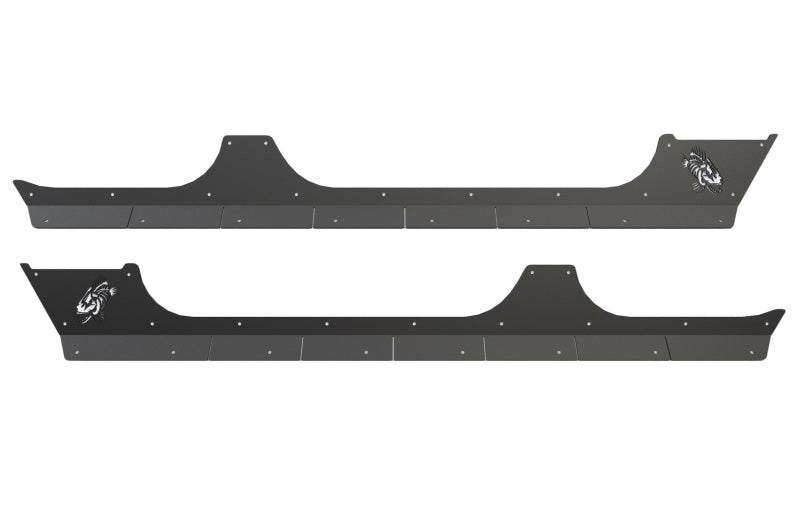 Fishbone Offroad 07-18 Jeep Wrangler JK 4 Door Rocker Guards Scale Armor FB23053 FB23053 User 1