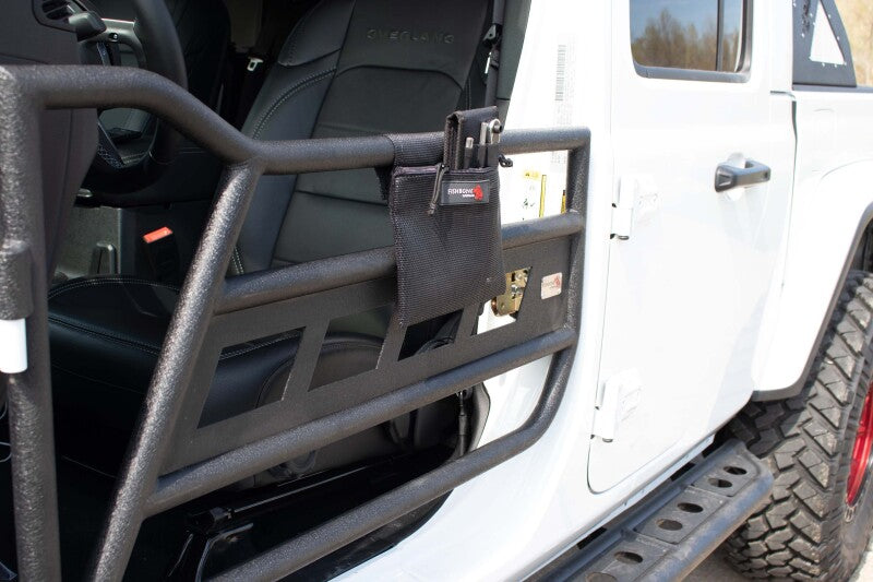 Fishbone Offroad 2018+ Jeep Wrangler JL 2 Door Tube Door Storage Bag FB55272 FB55272 Photo - lifestyle view