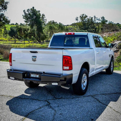 Westin 09-18 Ram 1500 HDX Bandit Rear Bumper - Black 58-341175 58-341175 Photo - Mounted